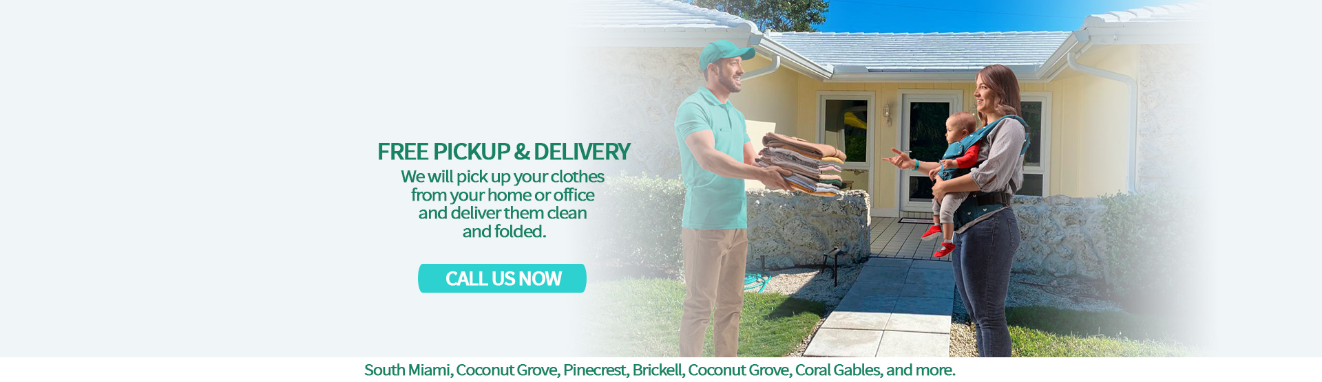 Pickup & Delivery Laundry Service